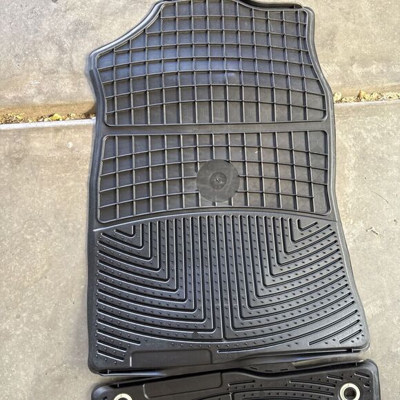 WeatherTech All-Weather Floor Mats W390 Honda Type R Front Set Black‎ - Picture 4 of 8